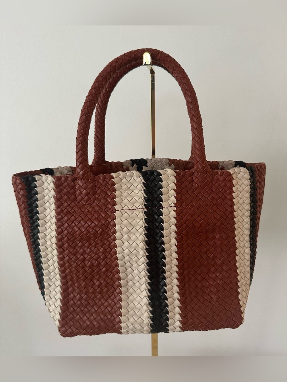 Madewell signature woven mini tote - stripe pattern - Picture 6 of 11